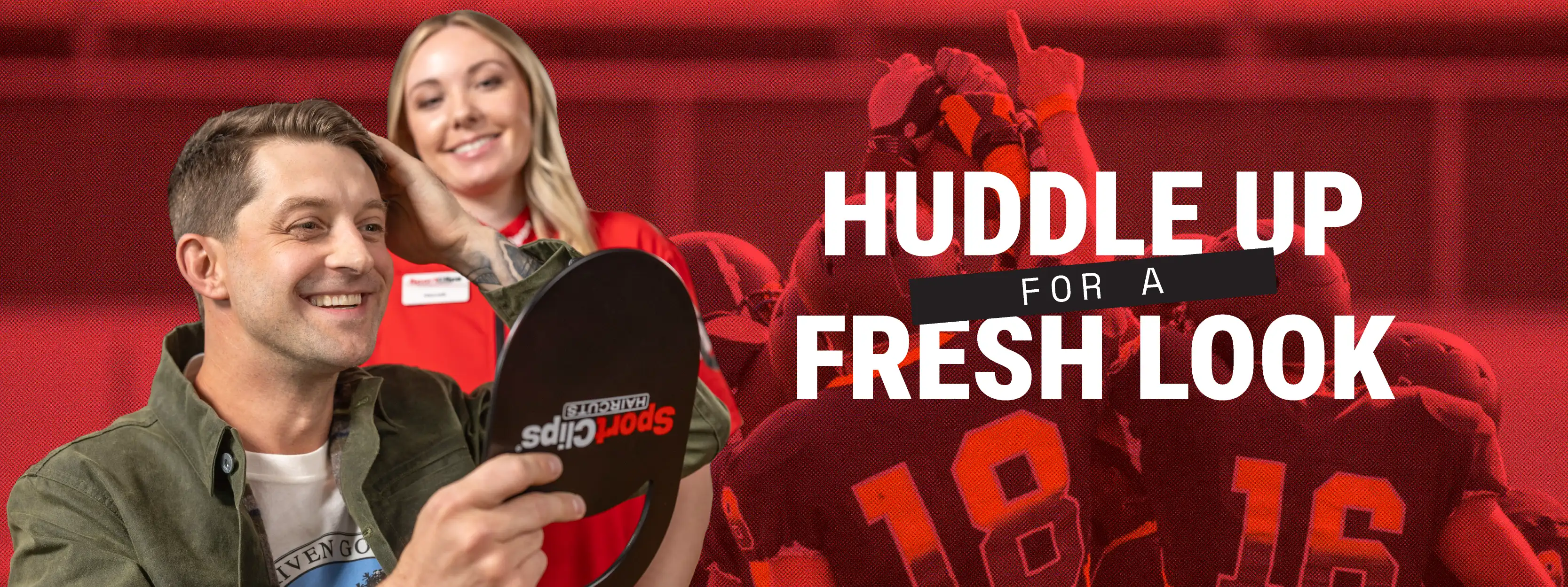 Huddle up for a fresh look