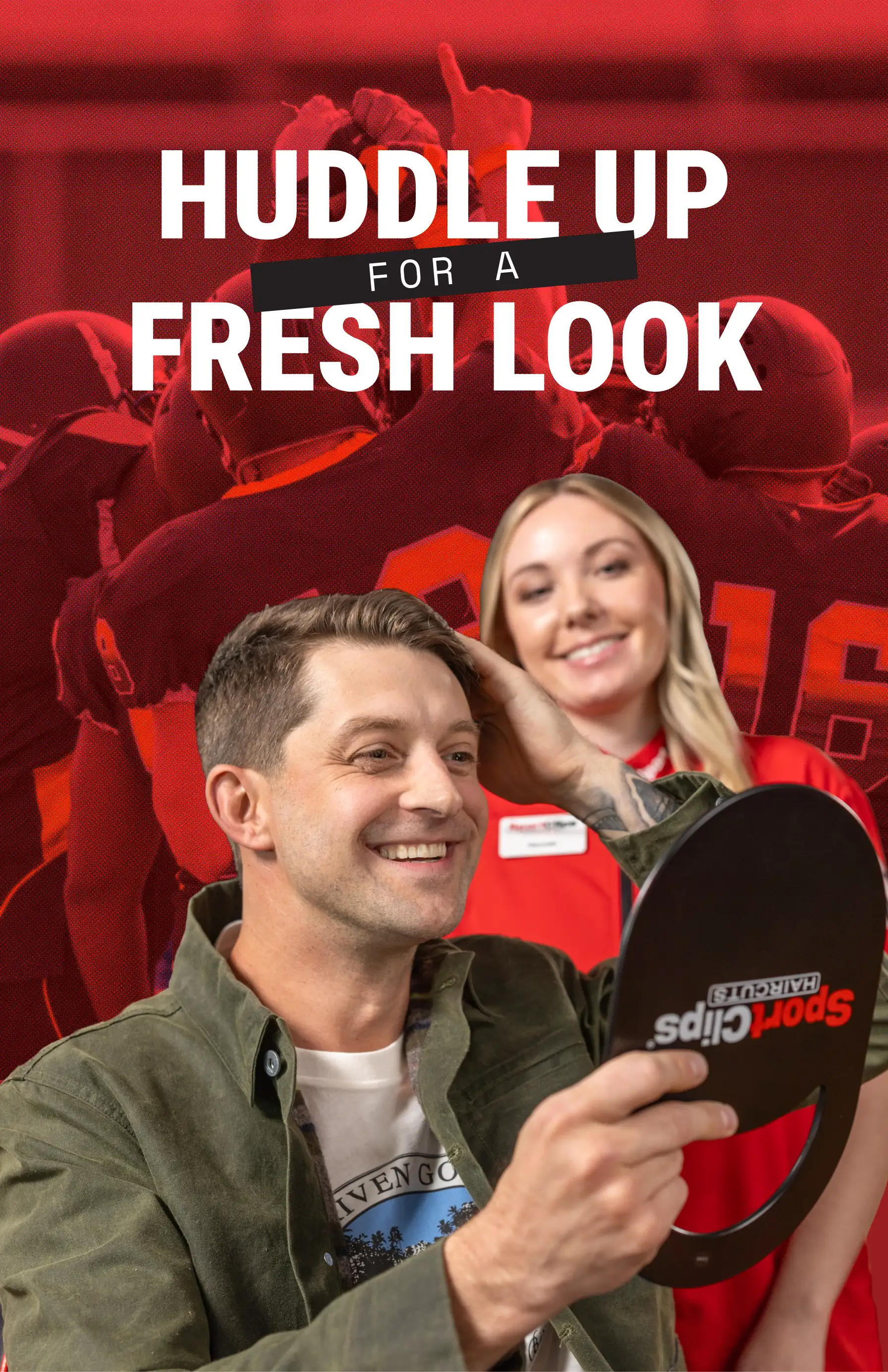 Huddle up for a fresh look