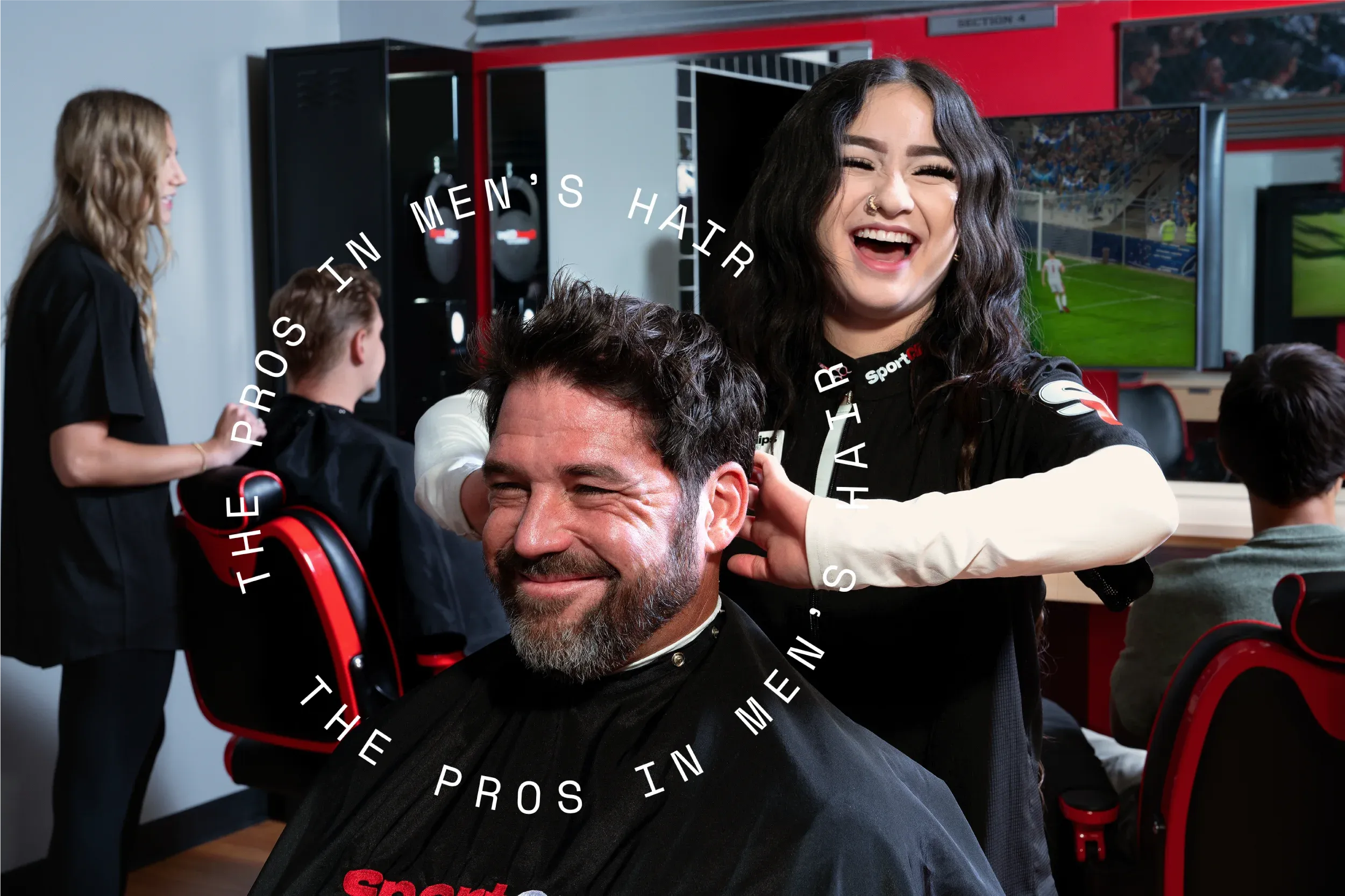 The pros in mens hair