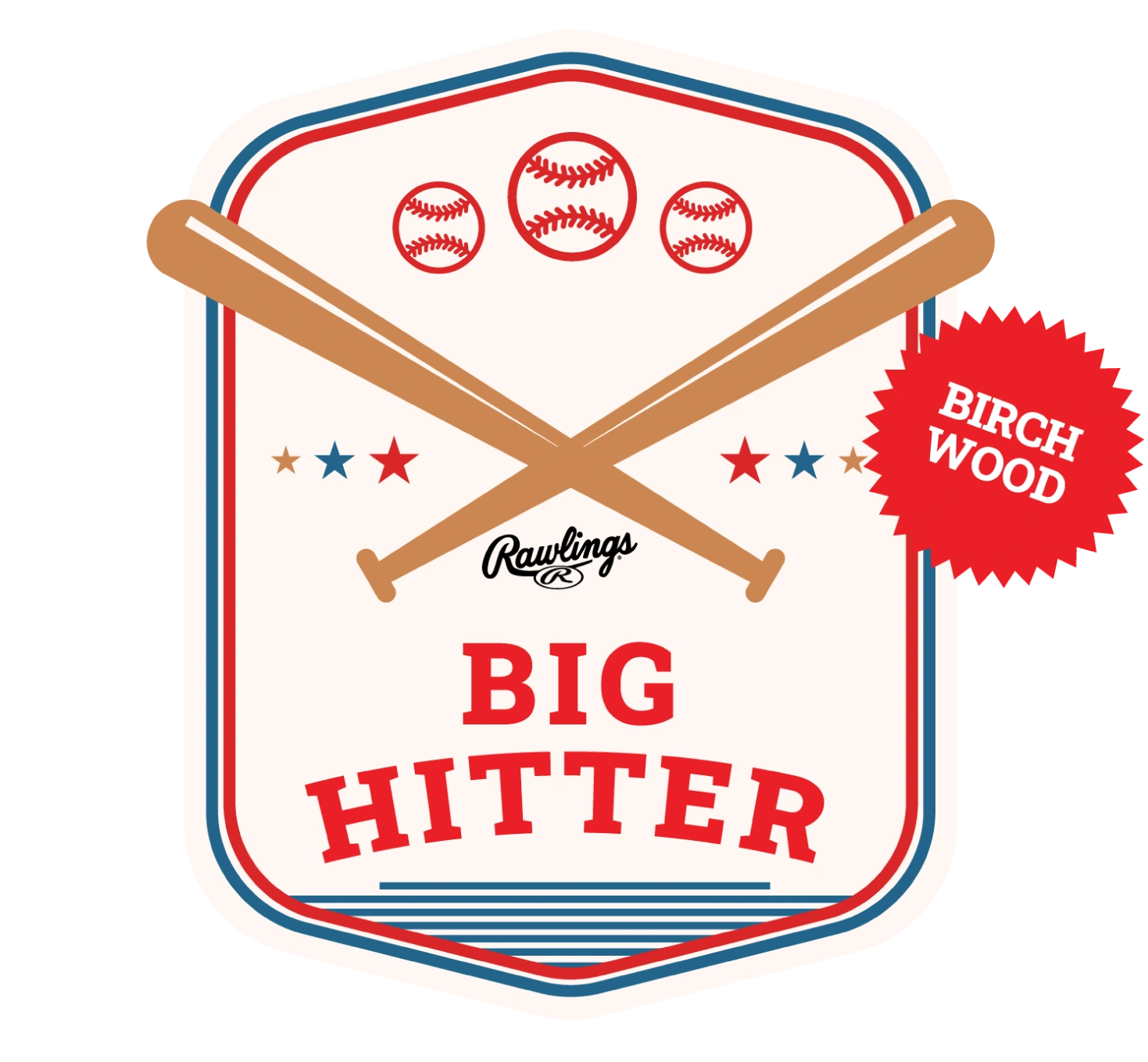 Big Hitter - Birch Wood
